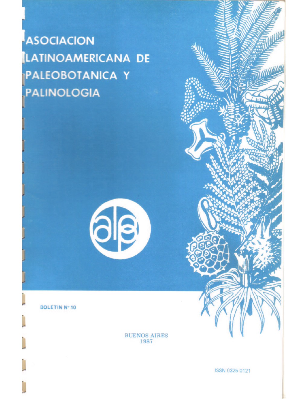 Portada del Boletín de la ALPP, Vol. 10 Núm. 10 (1987)