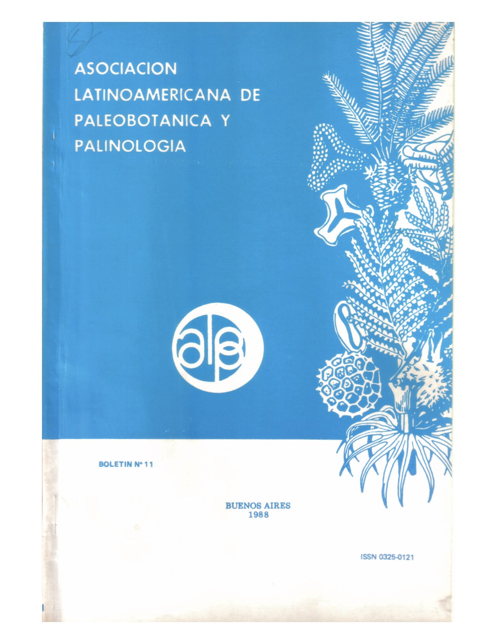 Portada del Boletín de la ALPP, Vol. 11 Núm. 11 (1988)